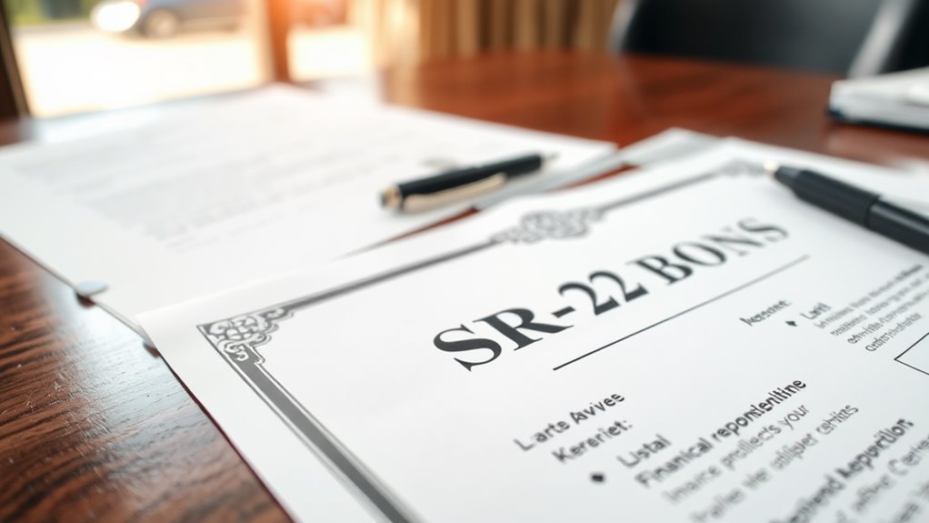 sr 22 compliance for high risk drivers